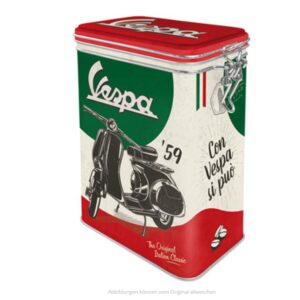 Blechdose Vespa – The Italian Classic